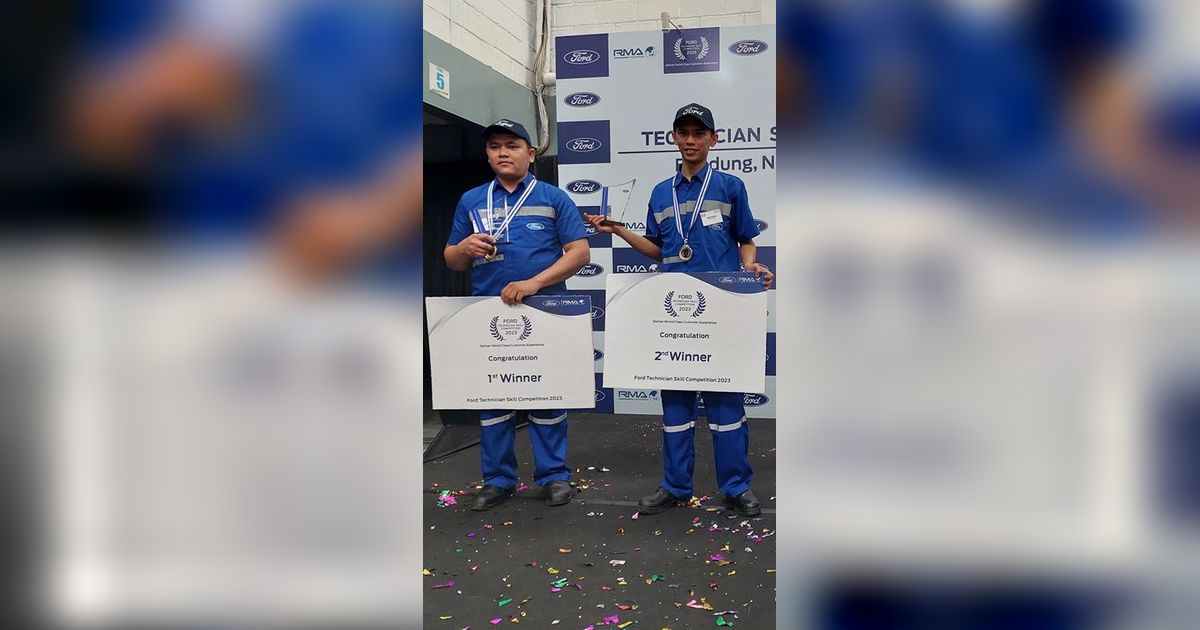 Teknisi asal Medan Jadi Juara Ford Technician Skill Competition 2023