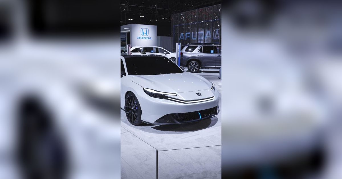 Mau Saingi Tesla, Sedan Listrik Honda Prelude Concept Hadir di LA Auto Show 2023