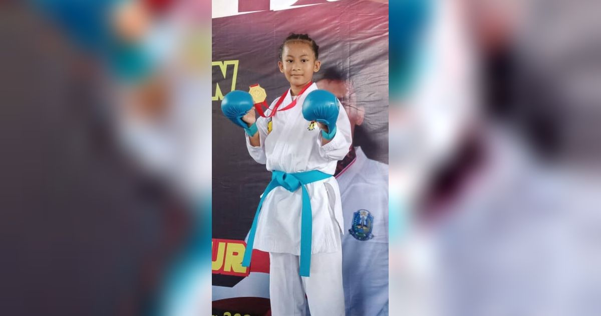 Sosok Aldhea Azarina Bocah SD yang Bakal Bertanding di Kejuaraan Dunia Karate, Optimis Jadi Juara