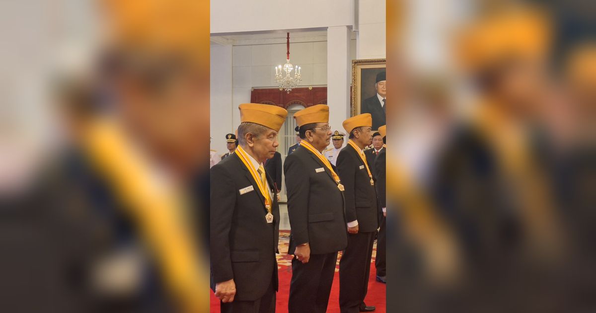 Jokowi Lantik Dewan Pimpinan dan Pertimbangan Legiun Veteran RI, Ini Daftarnya