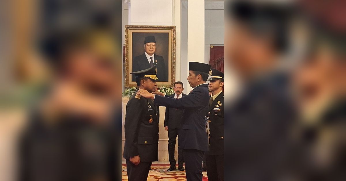 Begini Isi Arahan Jokowi ke Panglima TNI Agus Subiyanto