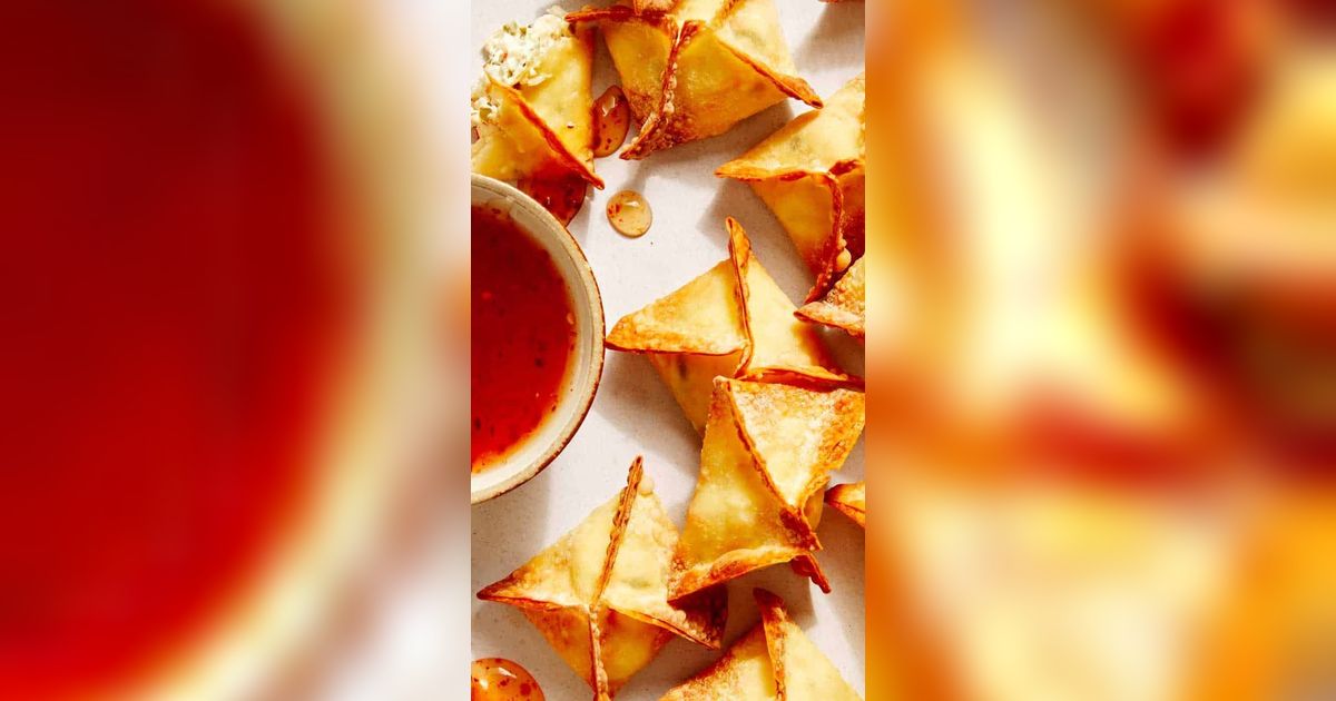 Resep Crab Rangoon Renyah Nan Gurih untuk Camilan, Bisa untuk Ide Jualan