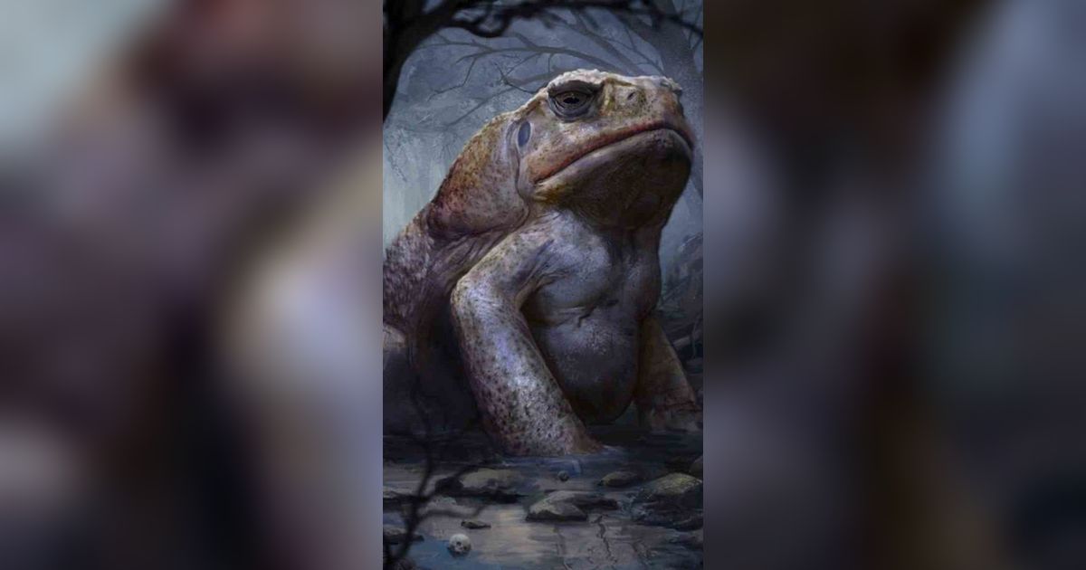 Orang Ini Temukan Fosil Kodok Purba Raksasa Sepanjang 1,2 Meter, Hidup Sebelum Era Dinosaurus