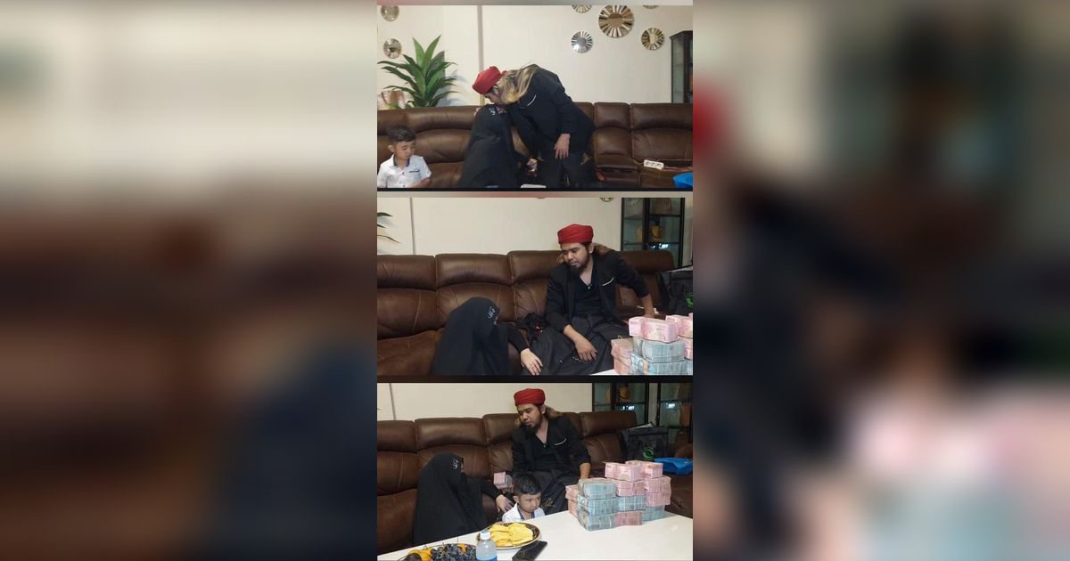 VIDEO: Viral Gus Samsuddin Pamer Tumpukan Duit, Jatah Istri Rp100 Juta Sepekan