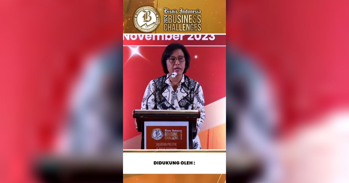 Sri Mulyani Pastikan Pembangunan Infrastruktur Tak akan Kendor Meski Ada Tahun Politik