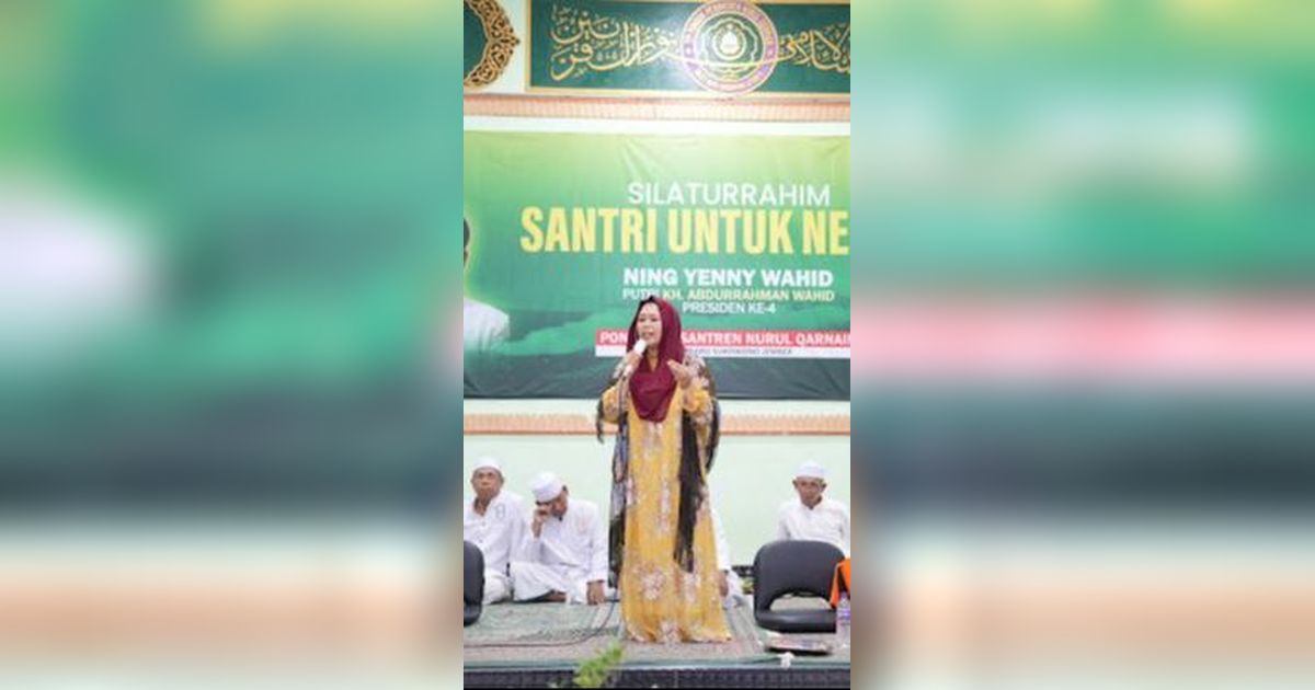 Dikunjungi Yenny Wahid, Pesantren di Jember Bulat Dukung Mahfud Md karena Kecintannya pada Gus Dur