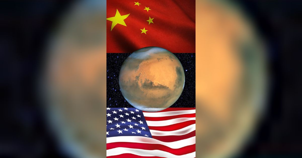 Perang China Vs AS Makin Panas, Kini Memulai Pertempuran di Planet Mars