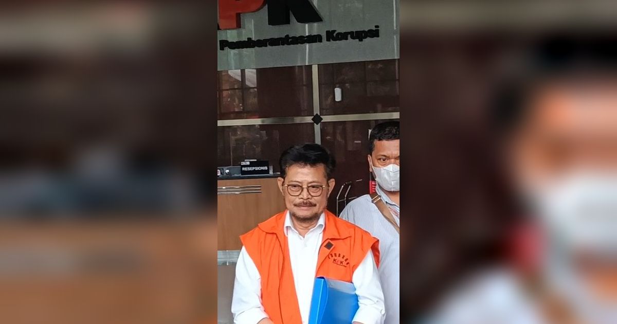 Respon Singkat Syahrul Limpo saat Tahu Firli Bahuri Ditetapkan Tersangka