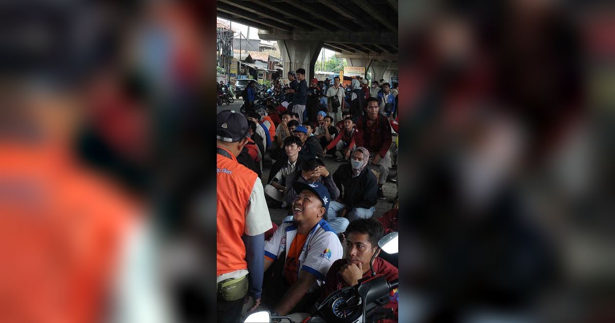 Terimbas Ribuan Buruh Demo di Bekasi,  Jasamarga Buka Tutup GT Cibitung 3