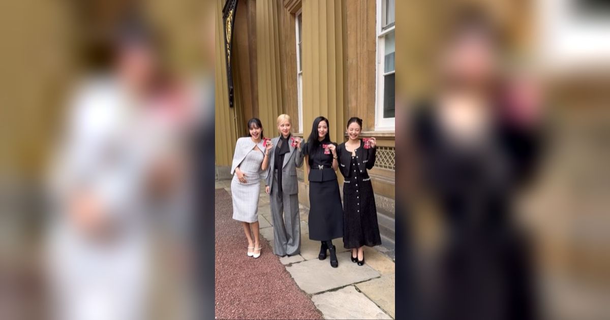 Memukau di Istana Buckingham, Blackpink Raih Gelar Kehormatan