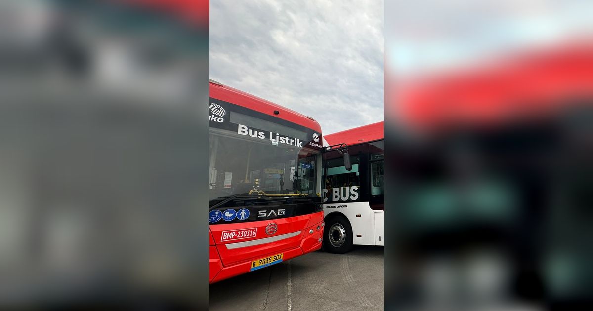 Dorong Transportasi Ramah Lingkungan, Transjakarta Tambah 22 Unit Bus Listrik