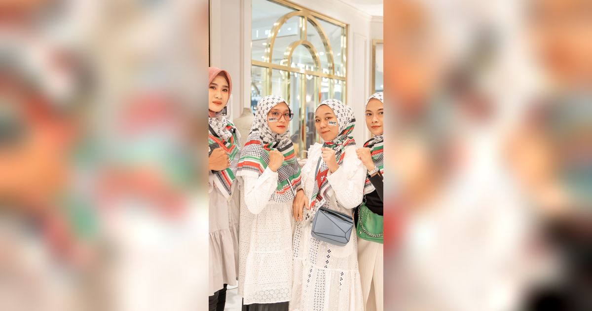 Mengintip Koleksi Klamby Signature Scarf Palestina, Seluruh Keuntungan Akan Didonasikan