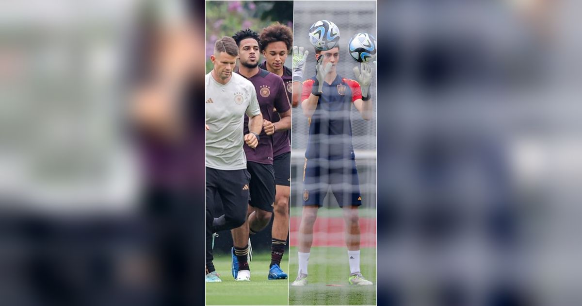 FOTO: Intip Latihan Timnas Spanyol dan Jerman Jelang Laga Panas Dua Tim Raksasa Eropa di Piala Dunia U-17