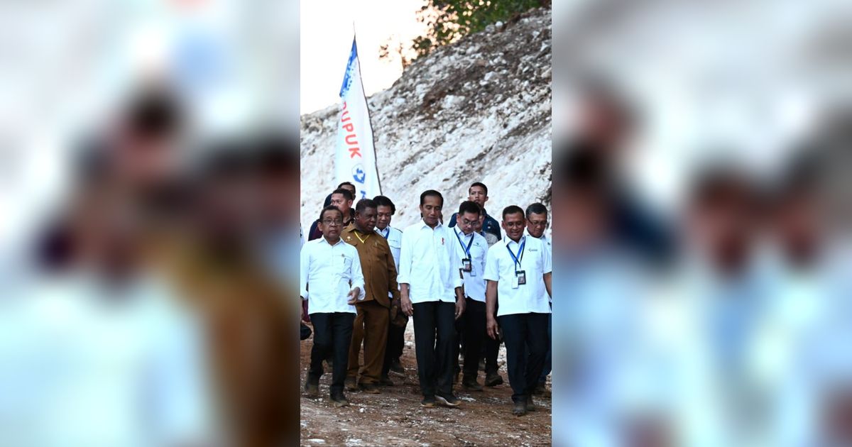 Jokowi Groundbreaking Kawasan Industri Pupuk di Papua, Nilai Investasi Tembus Rp30 Triliun