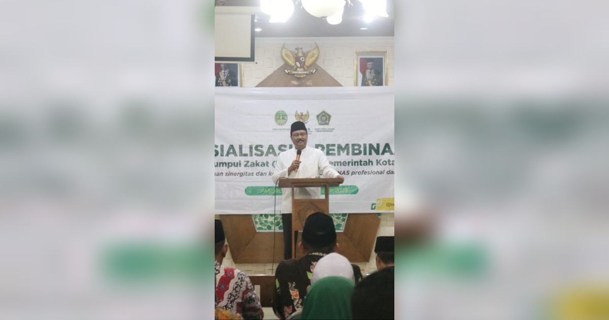 Sosialisasi Unit Pengumpul Zakat, Gus Ipul harap ASN Salurkan Zakat Lewat Baznas