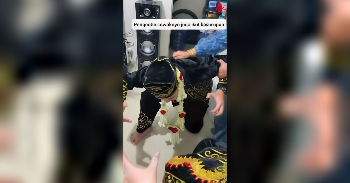 Kondangan Horor, Sepasang Pengantin Mendadak Kesurupan, Ngamuk Minta Kembang 7 Rupa, Tamu Undangan Ketakutan