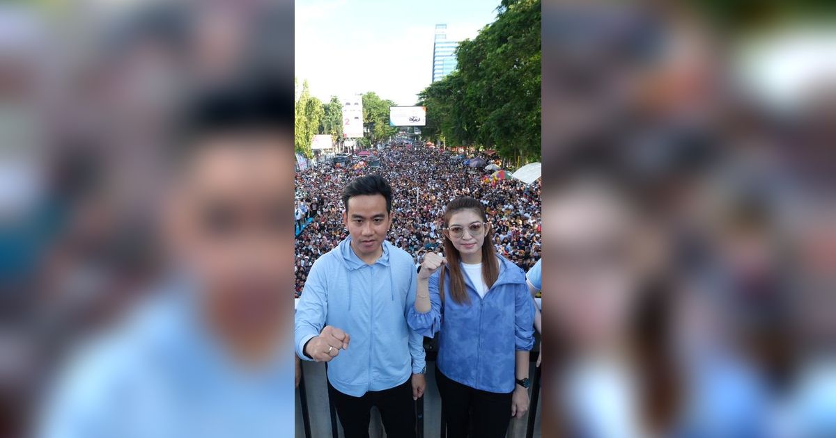 Safari Politik di Makassar, Cawapres Gibran Cek Harga Sembako di Pasar Terung