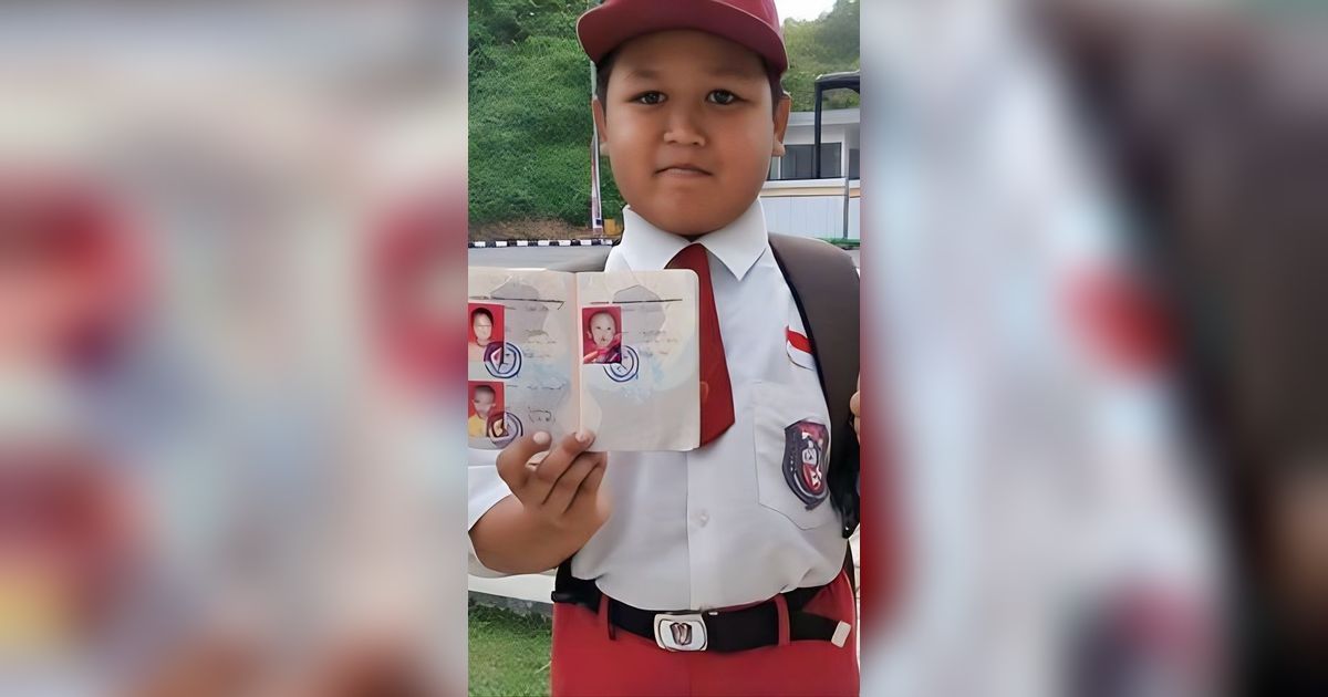 Anti Sombong! Bocah Ini Setiap Hari Keluar Negeri untuk Berangkat Sekolah
