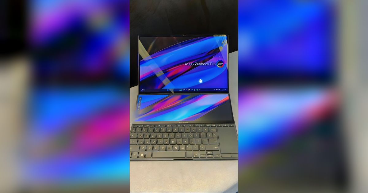 Asus Pamer ZenBook Pro 14 Duo OLED, Laptop Layar Ganda Perfoma Gahar