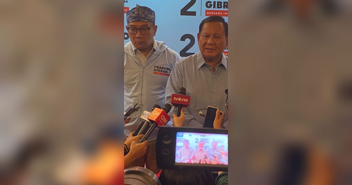 Pamerkan 'Kolonel Politik', Ridwan Kamil Berikrar Menangkan Prabowo-Gibran di Jawa Barat