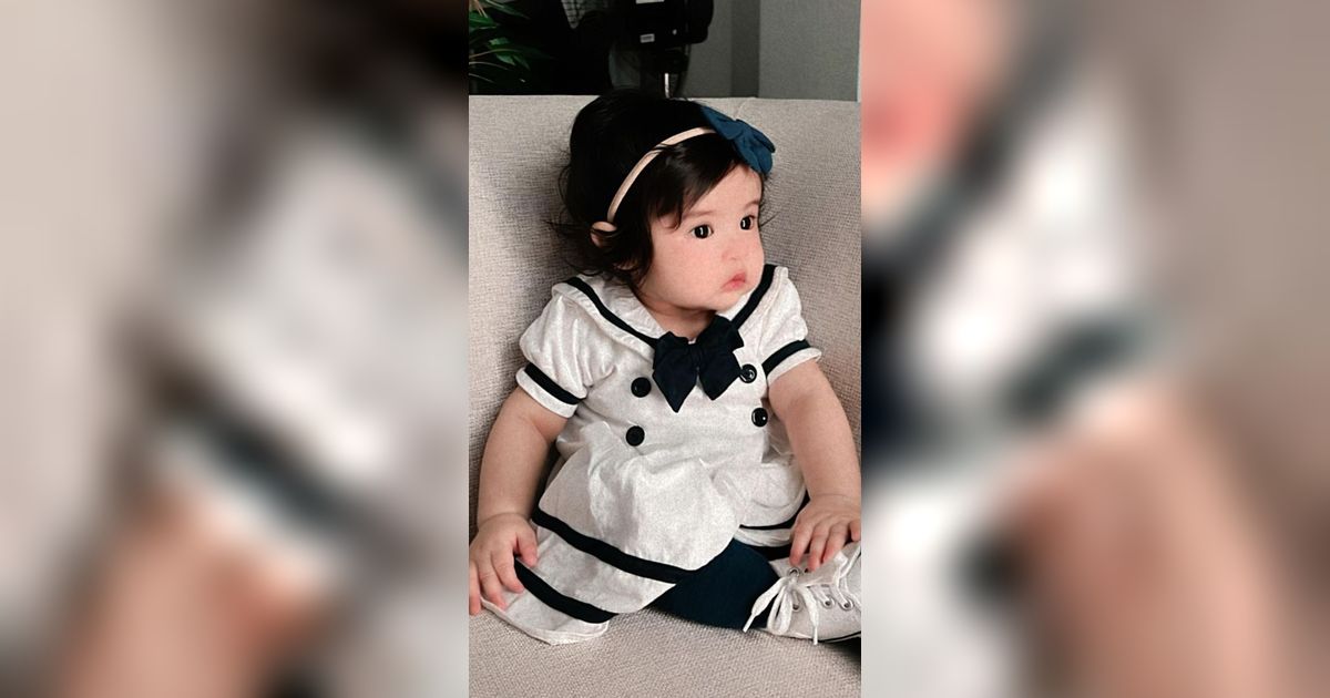 5 Potret Baby Eshal, Anak Arnold Leonard yang Berparas Cantik