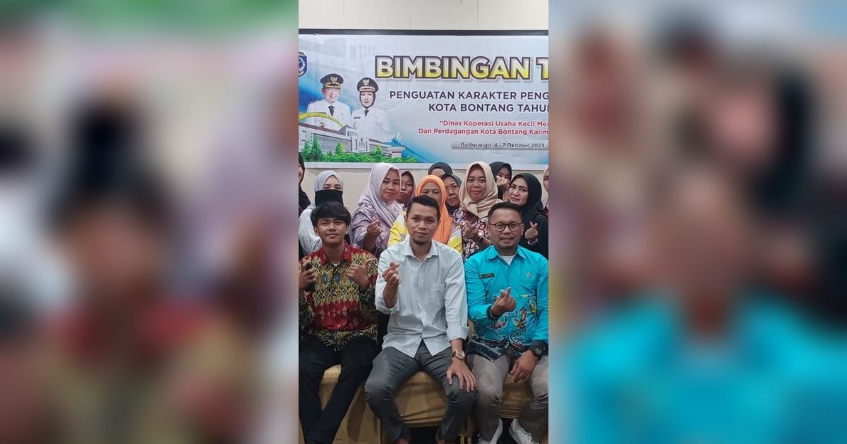 Ciptakan Banyak Pengusaha, Diskop Kota Bontang Gelar Bimtek Penguatan Karakater Pengusaha