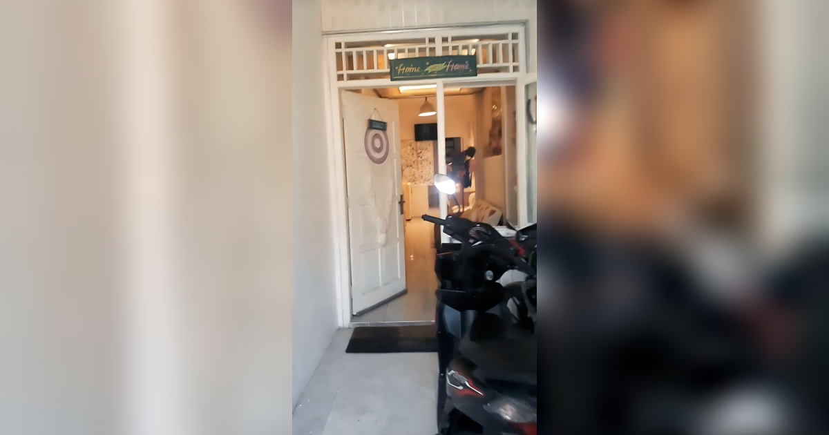 Potret Rumah dengan Lebar 2 Meter, Ditata dengan Nyaman dan Estetik