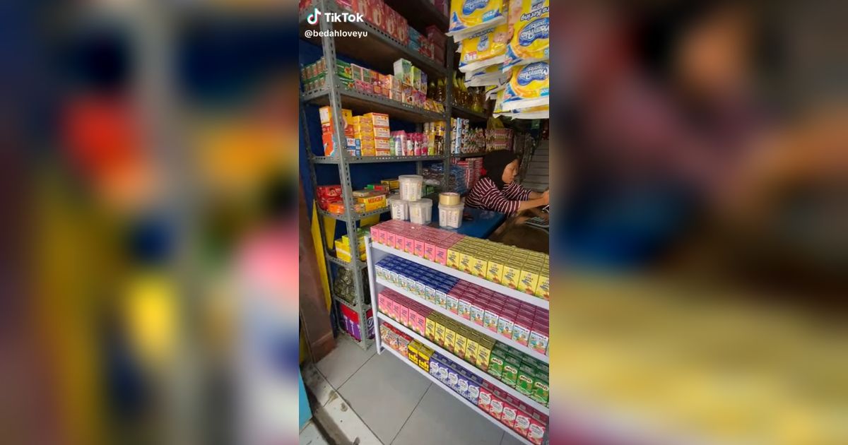 Viral Penampakan Warung Super Rapi, Warganet: yang Punya Kayaknya OCD