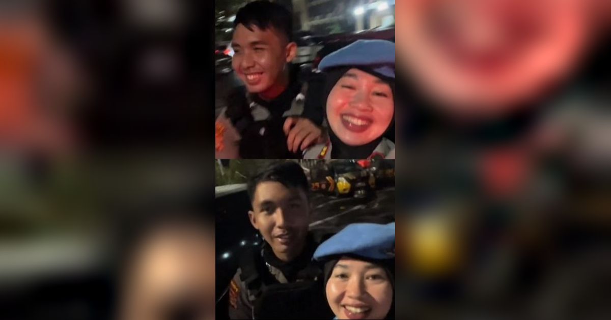 Dinas Bareng, Momen Kebersamaan Ibu dan Anak yang Sama-sama Polisi Ini Viral Curi Perhatian