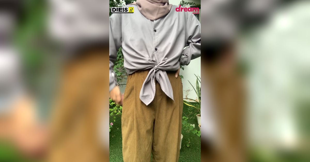 DRESS IT! Style Hack kemeja, Trik Lama Jadi Terasa Jadul