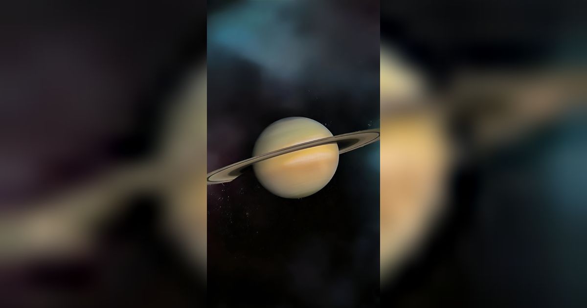 Cincin Saturnus Lenyap pada 2025, Ilmuwan Was-was, Ini yang Akan Terjadi Selanjutnya...