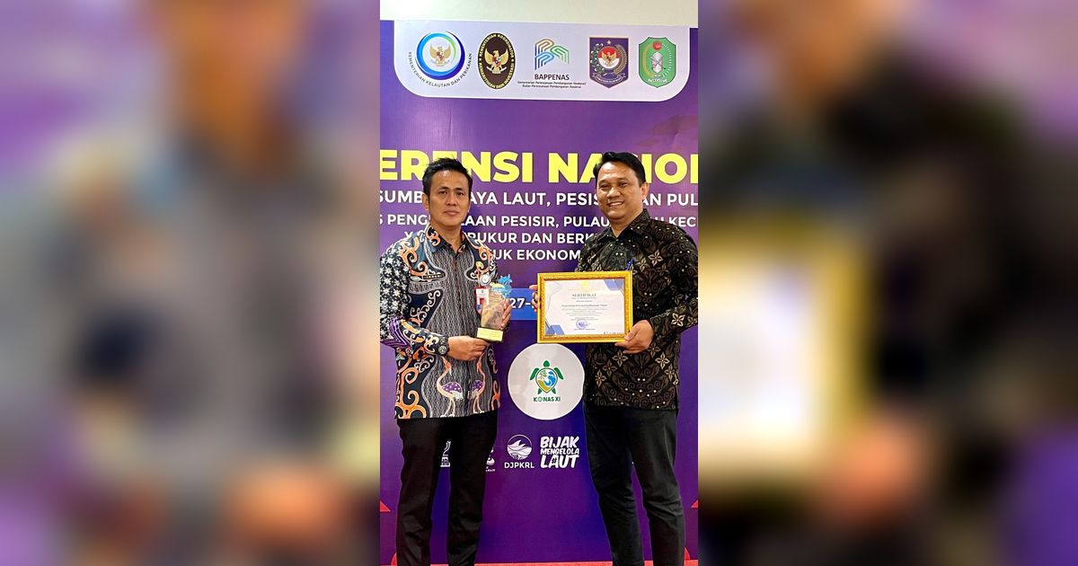 Kaltim Raih Peringkat Pertama Nasional Kategori Pemanfaatan Ruang Laut di Coastal Awards 2023