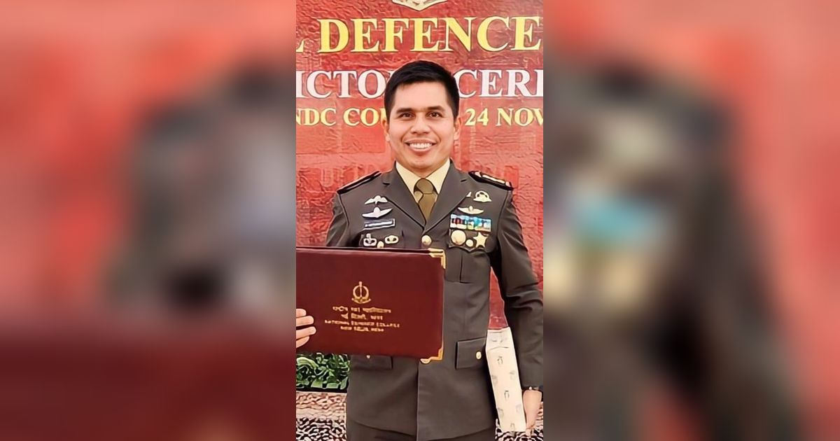 Kolonel Polsan Situmorang Raih Penghargaan dari National Defence College India, ini Sosoknya Didoakan Pecah Bintang