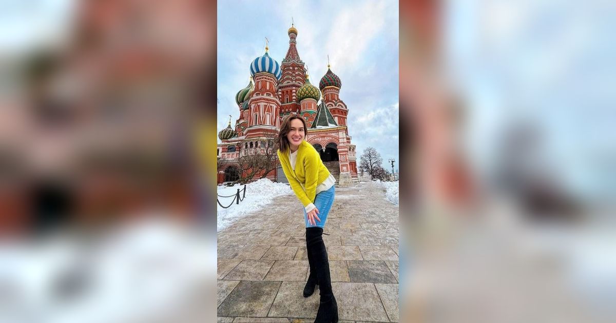 Cantik & Glowingnya Shandy Aulia Liburan di Moscow, Netizen Kepo 'Yang Foto Siapa Tuh?'