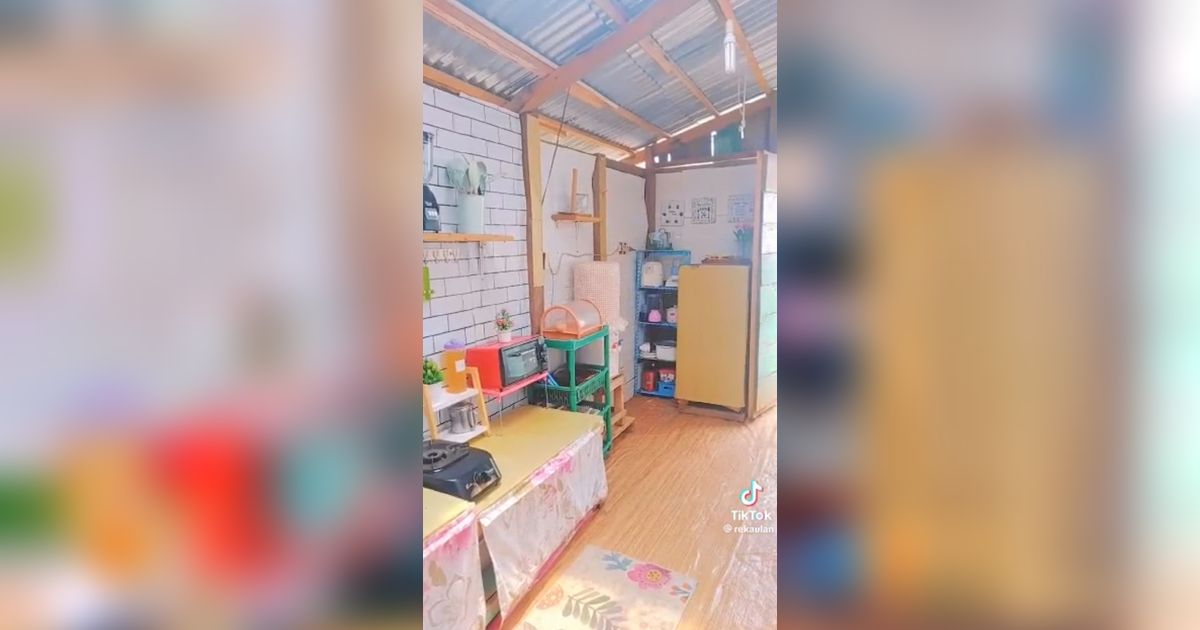 Cuma Budget Rp3 Jutaan Bikin Dapur Darurat, Hasilnya Rumah Makin Estetik