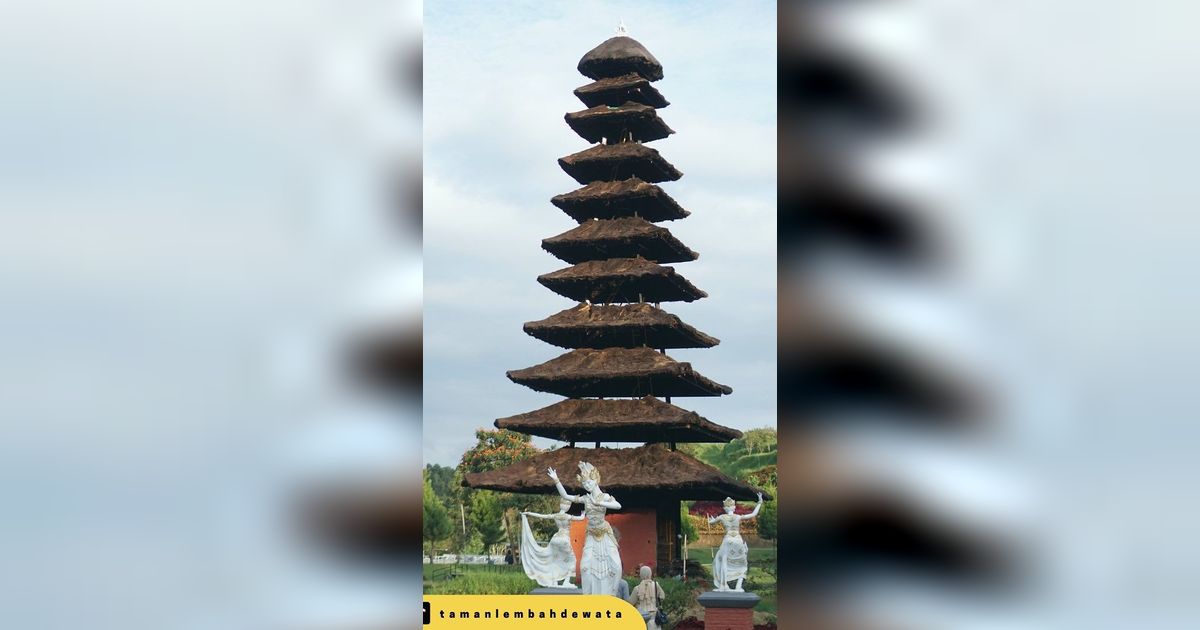 Serasa Lagi di Bali, Begini Potret Taman Lembah Dewata Lembang Tiket Masuk Hanya Rp25 Ribu