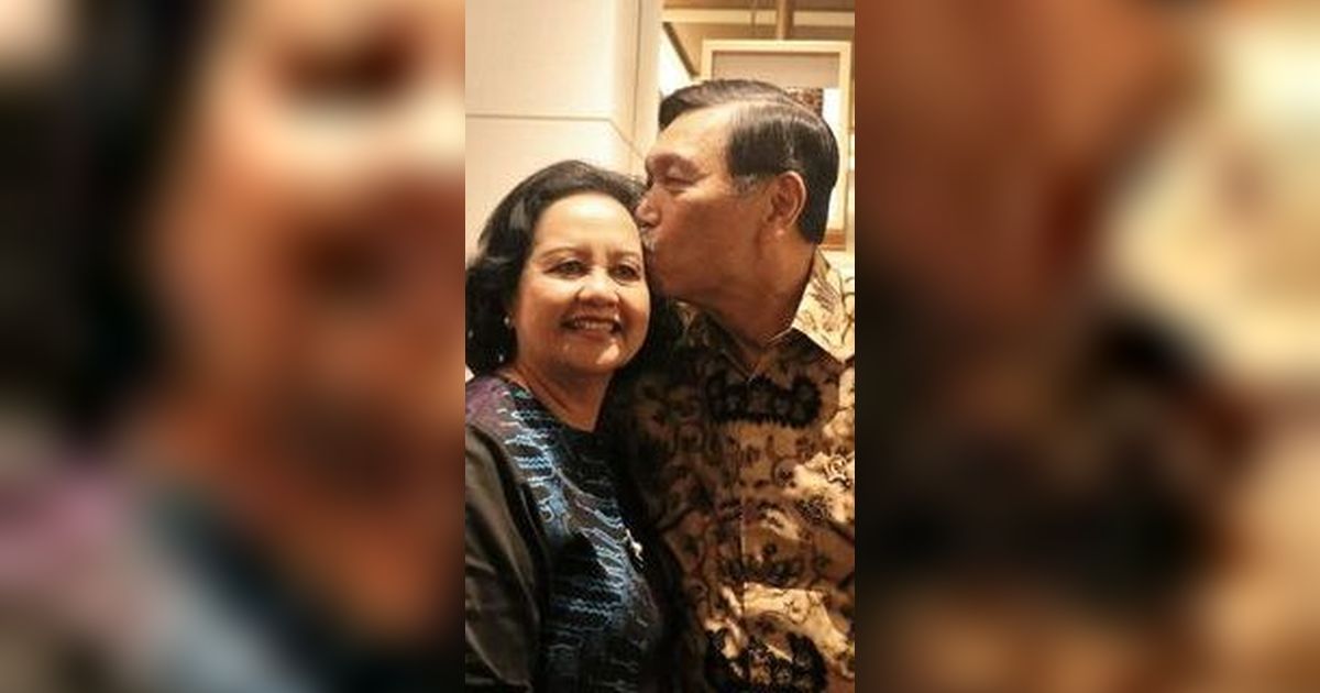 Luhut Kenang Setianya Sang Istri, Ditinggal Bertempur dan Rela Lepas S3 ke Luar Negeri Demi Keluarga