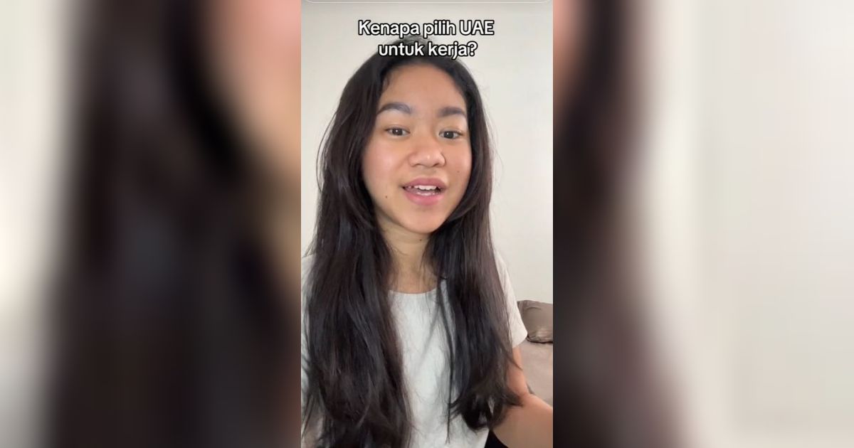 Wanita Ini Ungkap Damainya Kerja di UAE, Bebas Pajak hingga dapat Jatah Libur Sebulan Tetap Dibayar