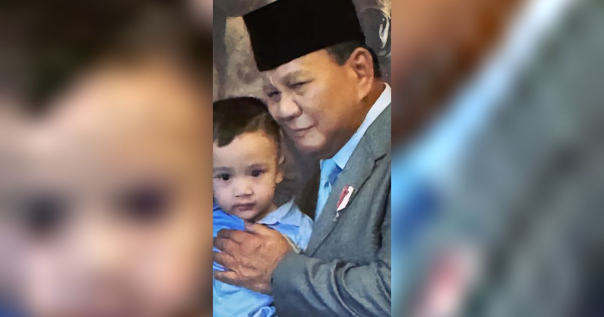 Momen Rayyanza Bertemu Prabowo Subianto yang Disebut Double Gemoy, Tolak Salim Diajak Salam Hormat