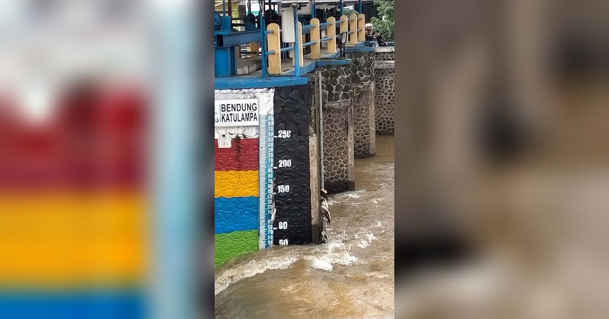 Katulampa Bogor Siaga 2, Warga Jakarta di Wilayah-Wilayah Ini Diminta Waspada Banjir