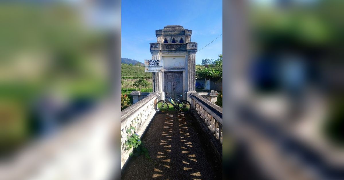 Potret Makam Pasutri Crazy Rich Belanda di Kota Batu, Berdiri Megah di Tengah Perkebunan Dikelilingi Perbukitan Indah