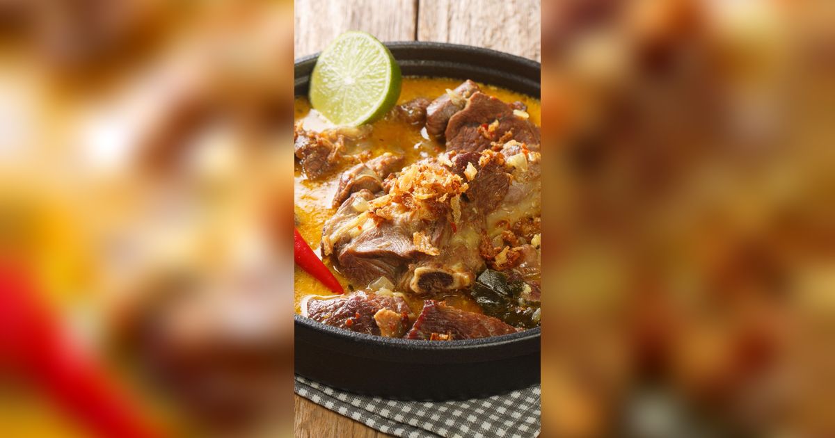 Resep Gulai Kambing ala Rumahan, Bikin Santai Menu Harian yang Lezat