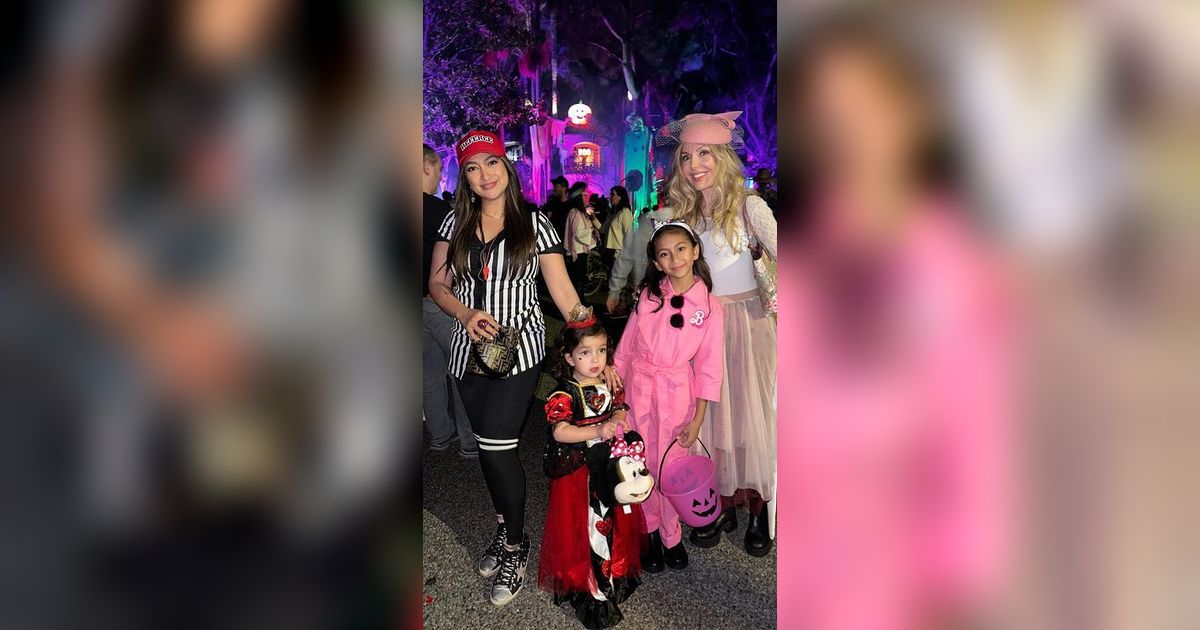 Pesona Mertua Bikin Gagal Fokus, 7 Foto Rahma Azhari Rayakan Halloween Bareng Anak