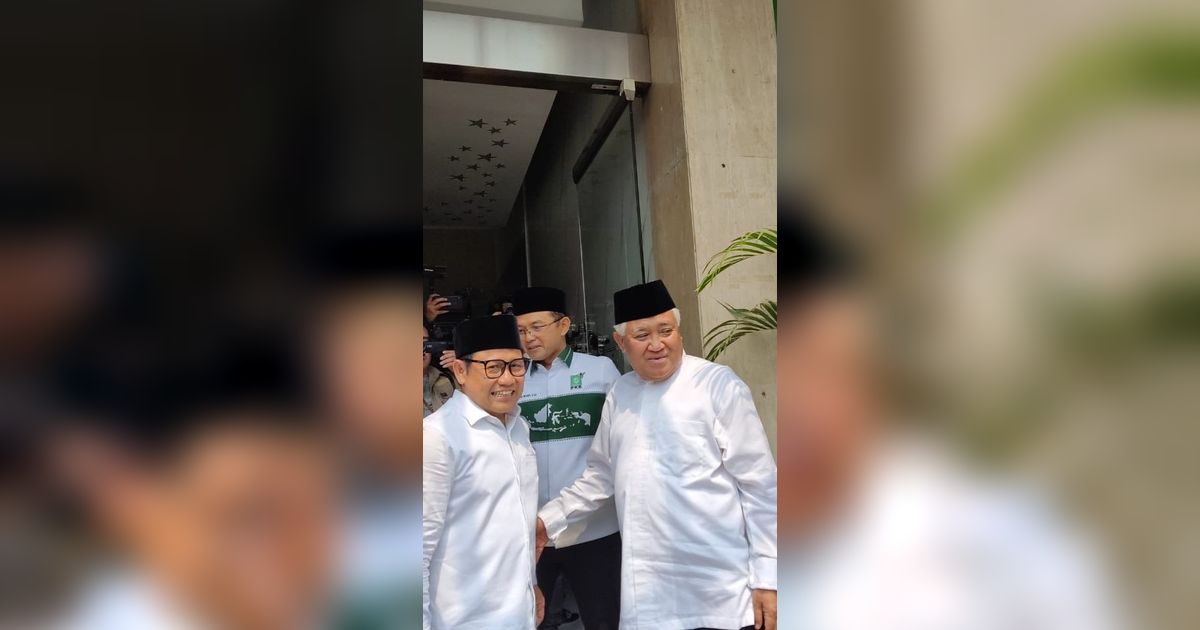 Din Syamsuddin Temui Cak Imin, Bahas Tim Pemenangan?