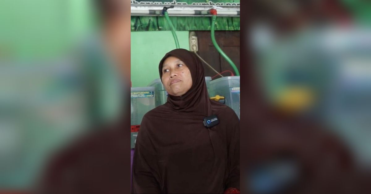 Tak Pernah Kekeringan, Wanita Ini Punya Stok Air Hujan Berlimpah di Rumahnya untuk Bertahan Hidup saat Kemarau Panjang