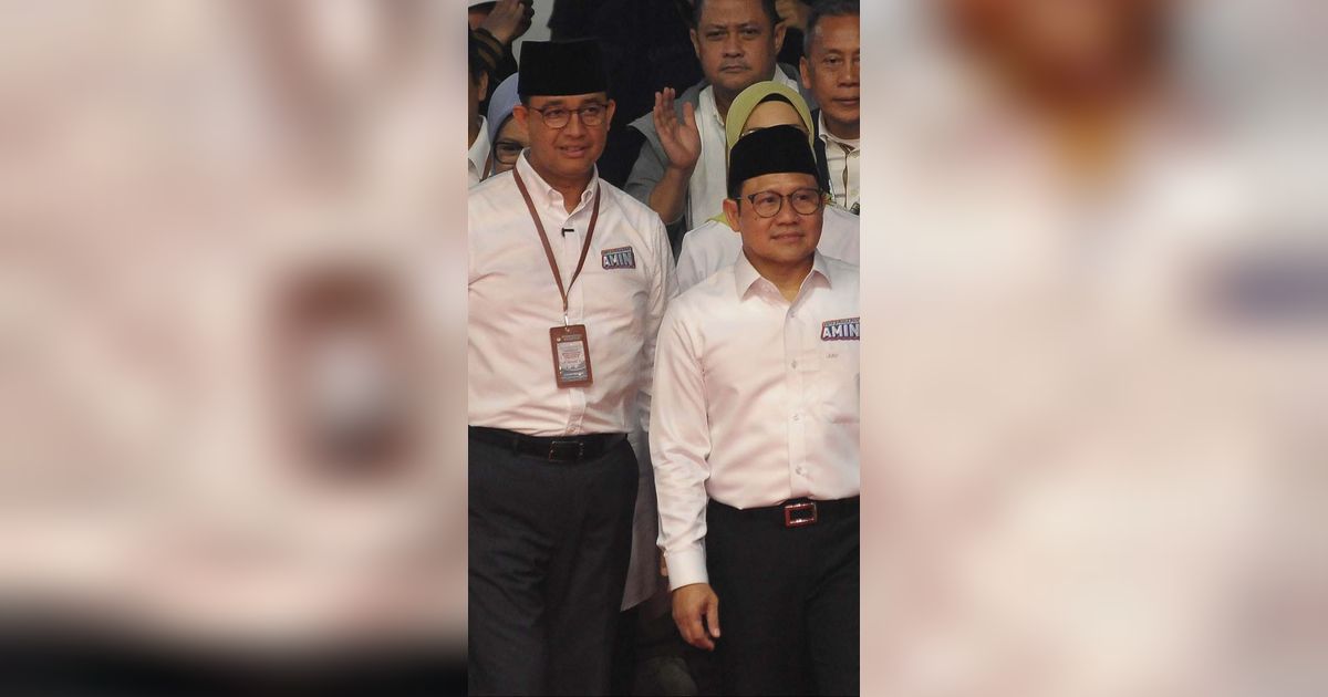 Aksi Kocak Cak Imin Tunjukkan Poster 'Mie Instan Saja Butuh Proses', Anies: Gak Bahaya Ta?