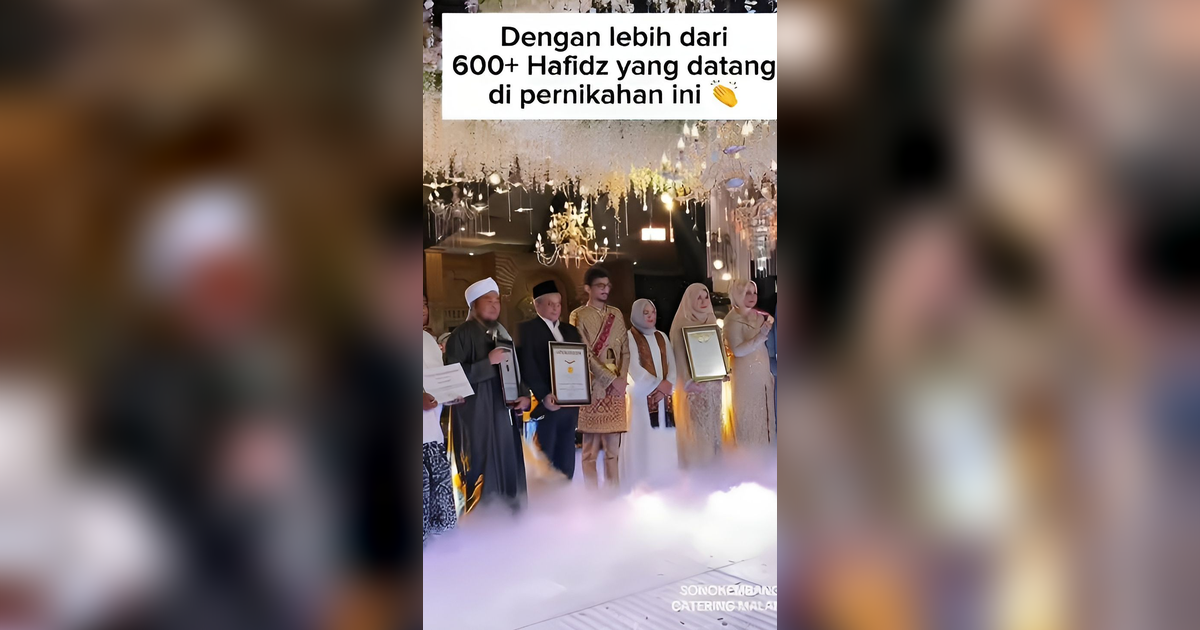 Pecahkan Rekor MURI, Pernikahan Mewah di Jember Undang 600 Hafiz dan Penyanyi Terkenal