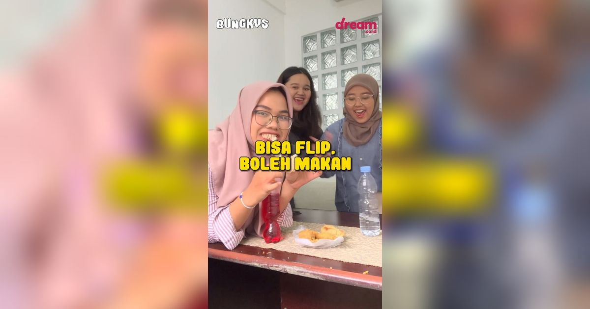 BUNGKUS! Flip Makanan, Cara Baru Nyemil yang Seru