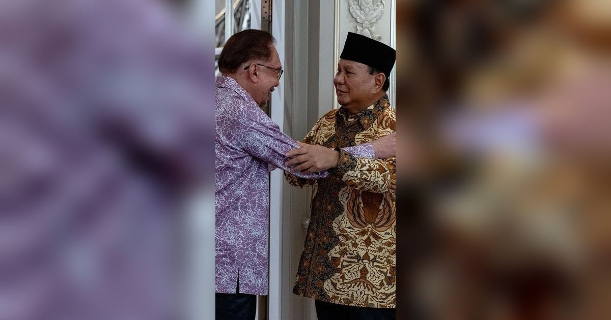 Menhan Prabowo Temui PM Anwar Ibrahim di Malaysia, Ini yang Dibahas