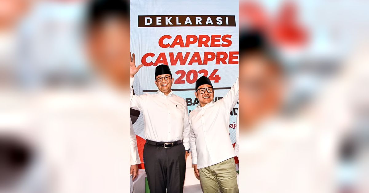 Pose Anies Cak Imin Di Surat Suara Pilpres Mirip Saat Pilgub Dki 2017